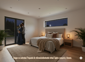 habitación principal media noche